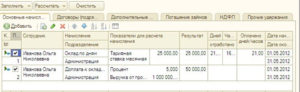 Как посчитать процент зарплаты от выручки