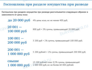 Сколько стоит развестись в 2020 году госпошлина если развод