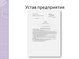 Пример устава строительной организации