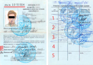 Какие документы нужны для покупки газового пистолета в россии