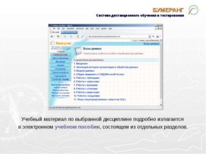 Система дистанционного обучения сети магнит