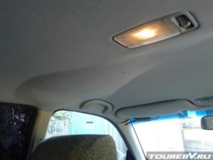 Как приклеить потолок в автомобиле не снимая