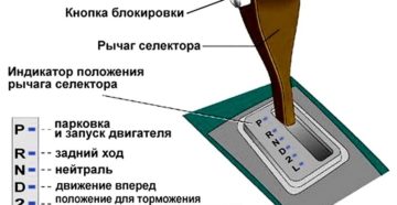 Что означают буквы на автоматической коробке передач Что означают буквы на автоматической коробке передач