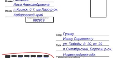 Правила оформления конвертов почта россии Правила оформления конвертов почта россии
