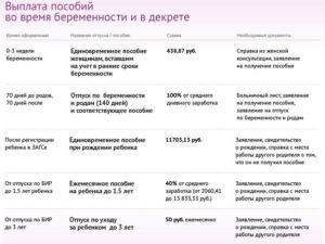 Длительность декретного отпуска с 2020 в днр